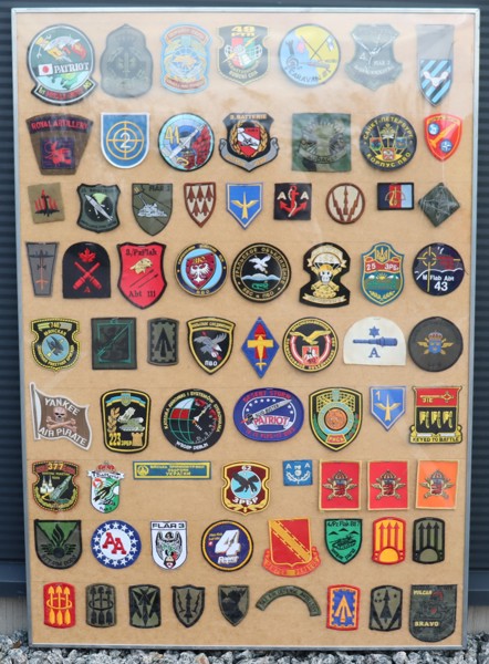 Militära tygmärken/patches