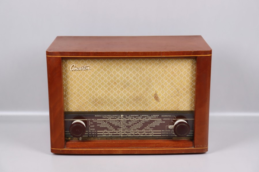 Concerton Typ V1524 radiomottagare, 1950-tal