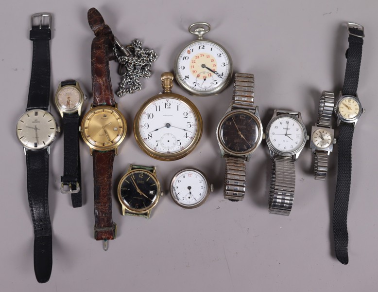 Klockor, Insawatch, Mira, Tissot, Waltham, Nivada, Nidor mm