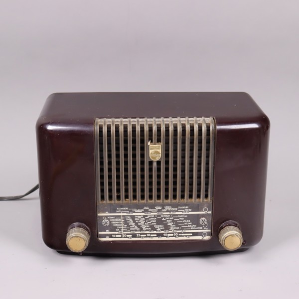 Philips typ BX 210 U/19, radiomottagare, 1951-1953