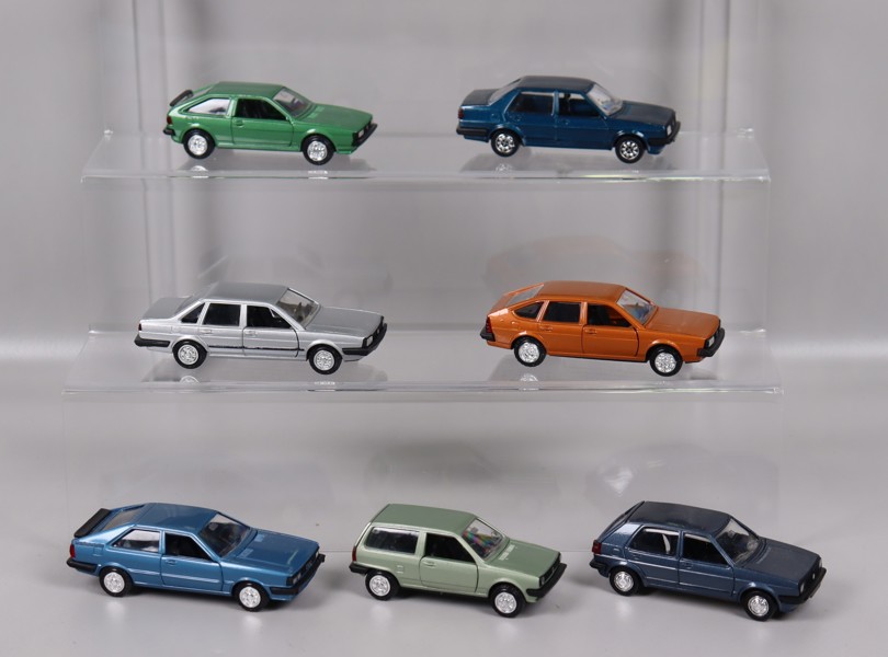 Conrad, Schabak, modellbilar, Volkswagen, BMW mm, 1:43 mm, 7st