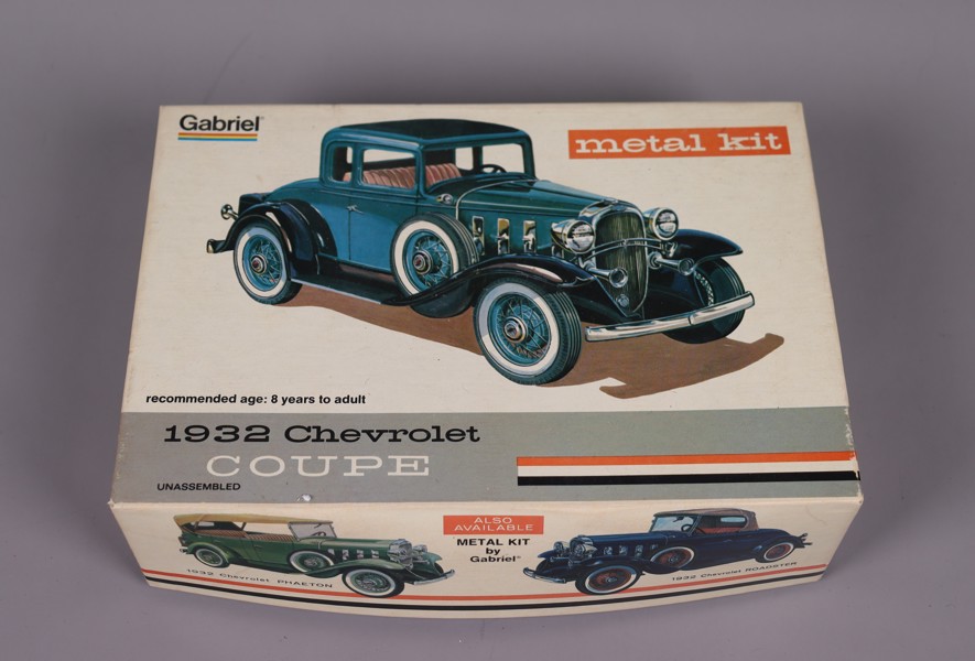 Gabriel, 1932 Chevrolet Coupe, byggsats i metall, No. 4869