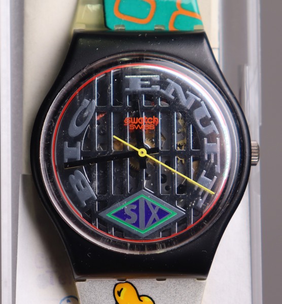 Swatch, GB151, "Big Enuff", armbandsklocka, 1993