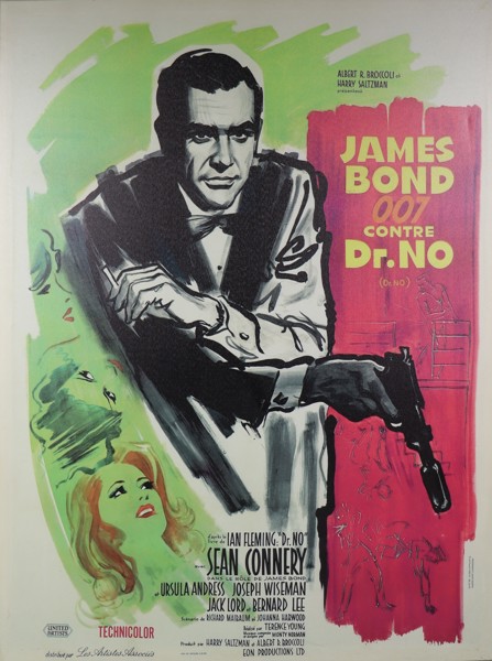 James Bond - Dr No, tryck på canvas