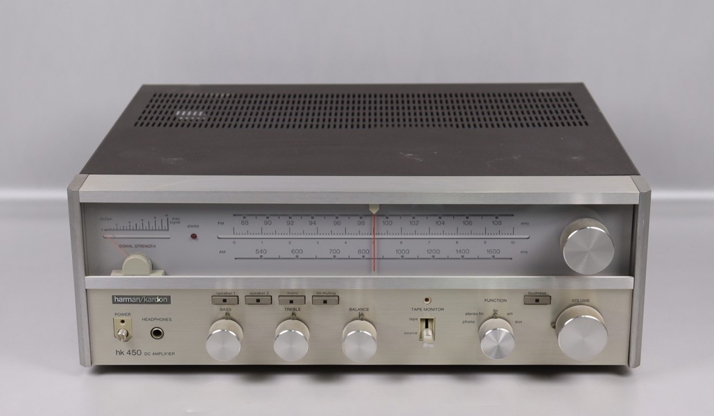 Harman Kardon HK 450 DC Amplifier/receiver ca 1980