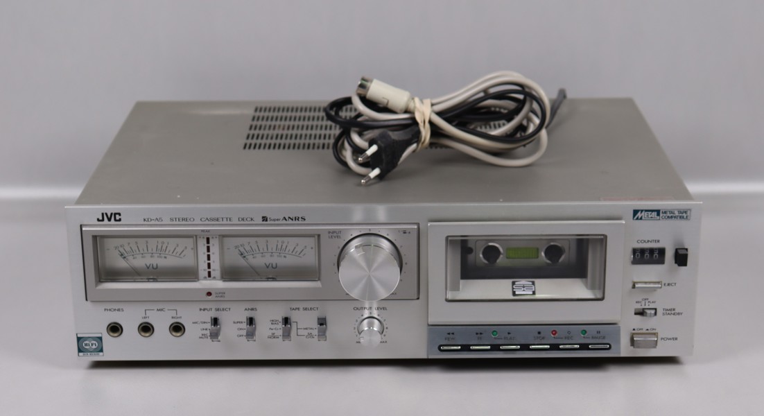 JVC KD-A5 Stereo Cassette Deck, super ANRS, ca 1979