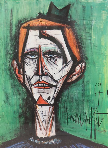 Bernard Buffet, tryck, clown