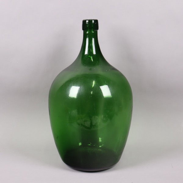 Damejeanne i grön glas, 10 liter