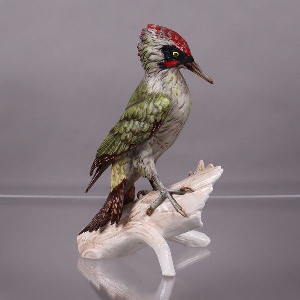 Gerhard Bochman, Goebel, fågelfigurin, "Green Woodpecker"