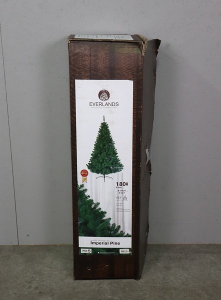 Everlands Everlasting Christmas Tree, plastgran,, obegagnad