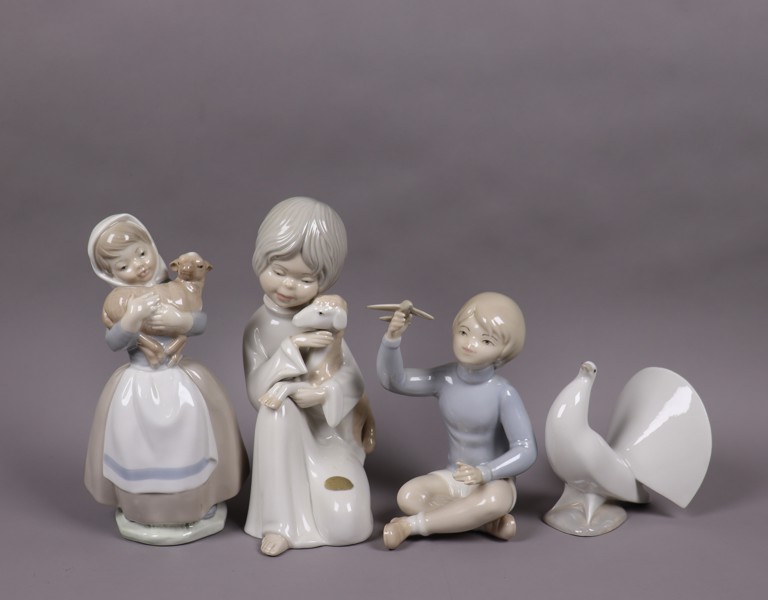 Nao by Lladro mm, figuriner, 4st