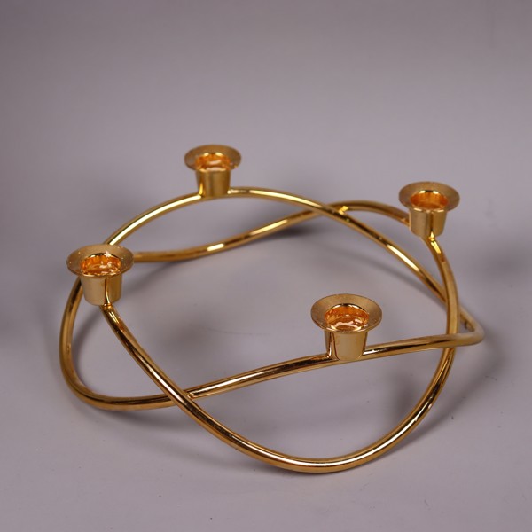 Maria Berntsen för Georg Jensen, "Season/Golden Christmas", ljusstake