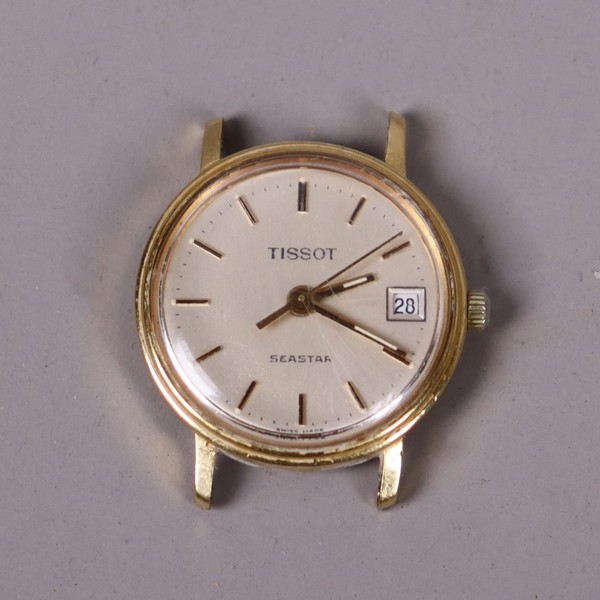 Tissot damklocka, 18k guld