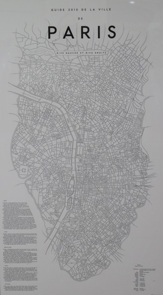 David Ehrenstråhle, grafiskt blad, "Guide to Paris"