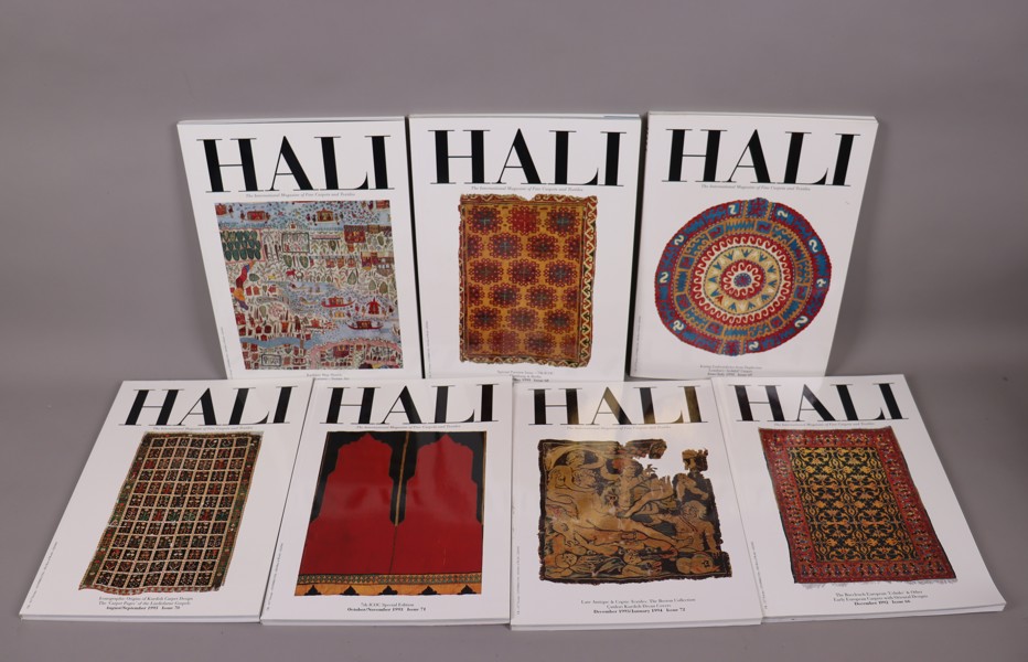 Hali, The internationel Magazine of fine carpets and textiles, nr 66-72 1993