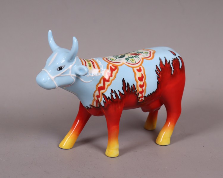 Cowparade, "Dalako", ko i porslin, 2005