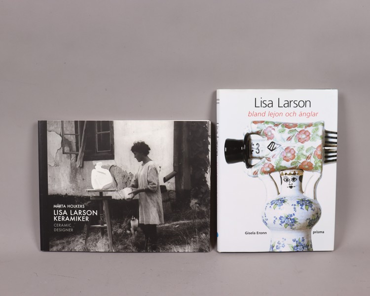 Lisa Larson, litteratur, "Märta Holkers, Lisa Larson Keramiker" samt "Gisela Eronn, Lisa Larson bland lejon och änglar"_50288a_8dc56deed6d9318_lg.jpeg