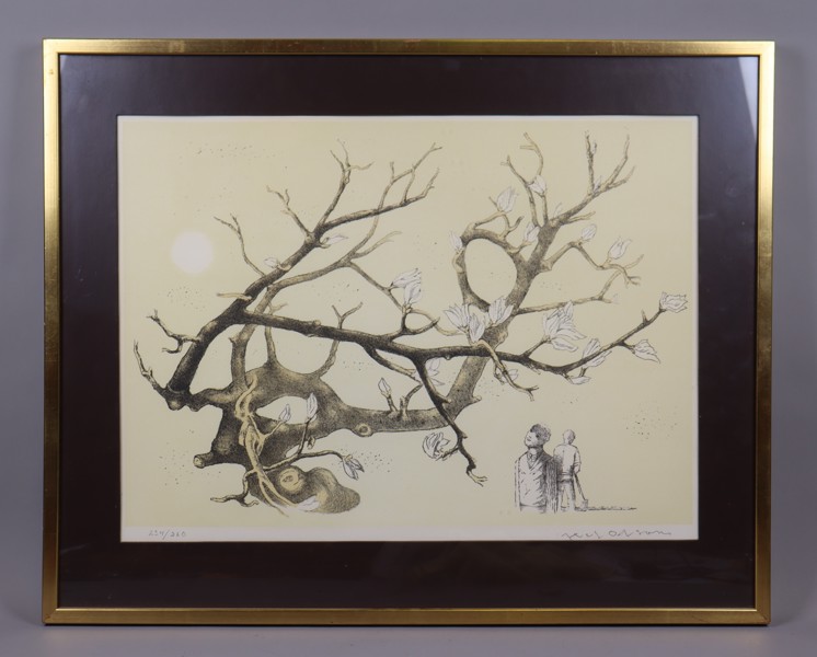 Axel Olsson, litografi, pojke tittar på trädblommning_50712a_8dc602d79018f71_lg.jpeg