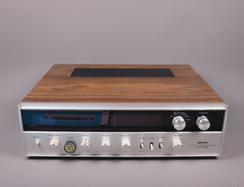 Nikko, Japan, STA-4030 AM/FM Stereo Reciever, 1970-tal