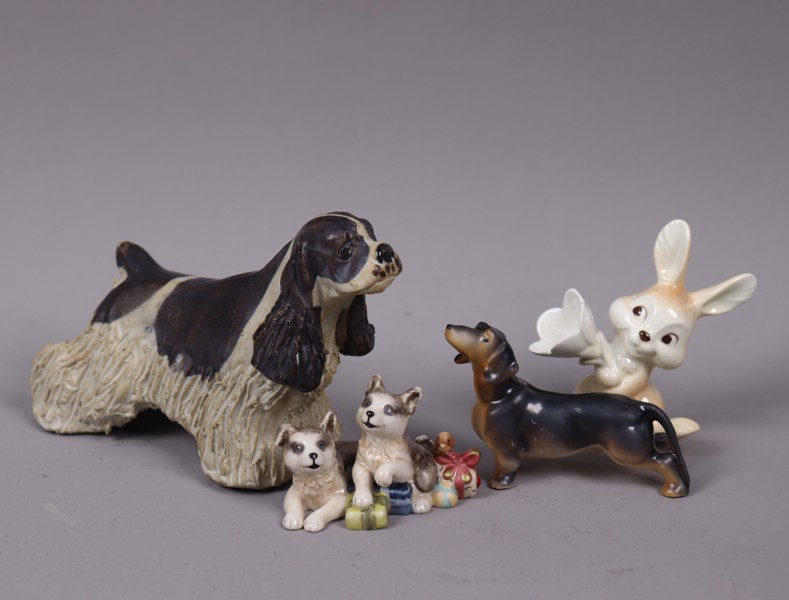 Jie, Goebel mm, figurinre, hundar och kanin, 4st_51159a_8dc6b28aa9afd2d_lg.jpeg