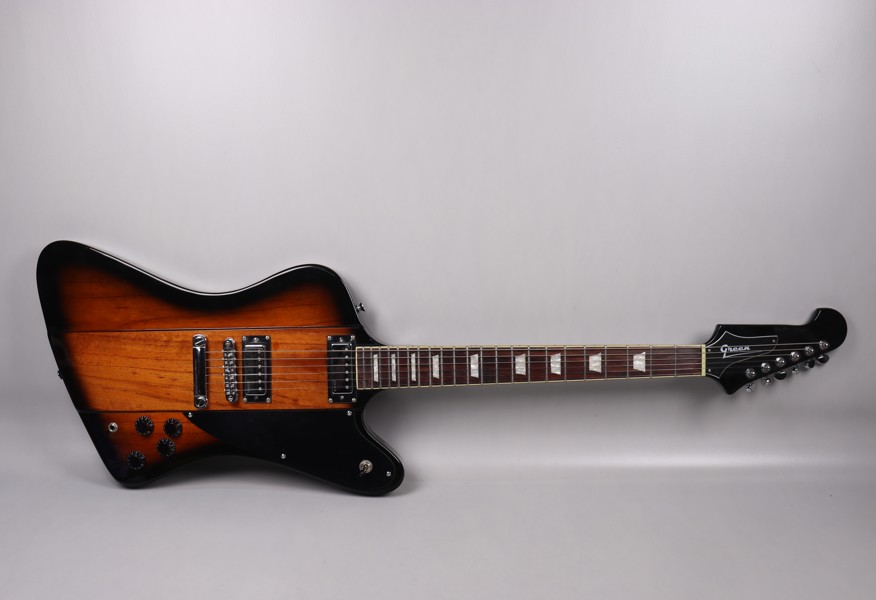 Green Firebird Sunburst, elgitarr