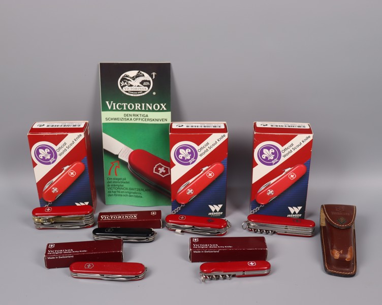 Victorinox, schweiziska fällknivar, 6st