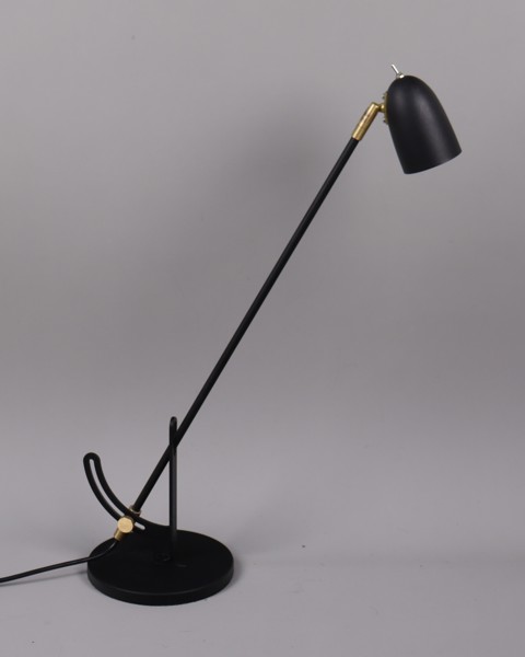 Belid, "Radiell (Type B4014)", bordslampa i svart metall