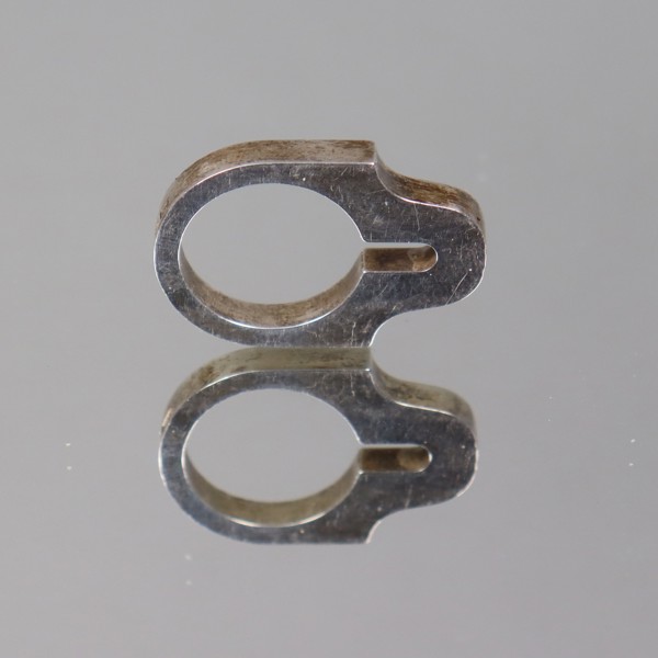 Sigurd Persson, ring, sterling silver, arketonisk form, 2001