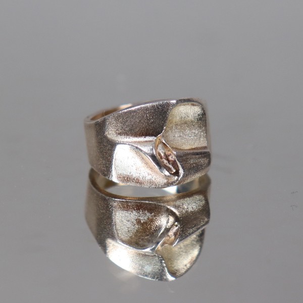 Björn Weckström, Finland, "Lapponia", ring i sterling silver, 1986