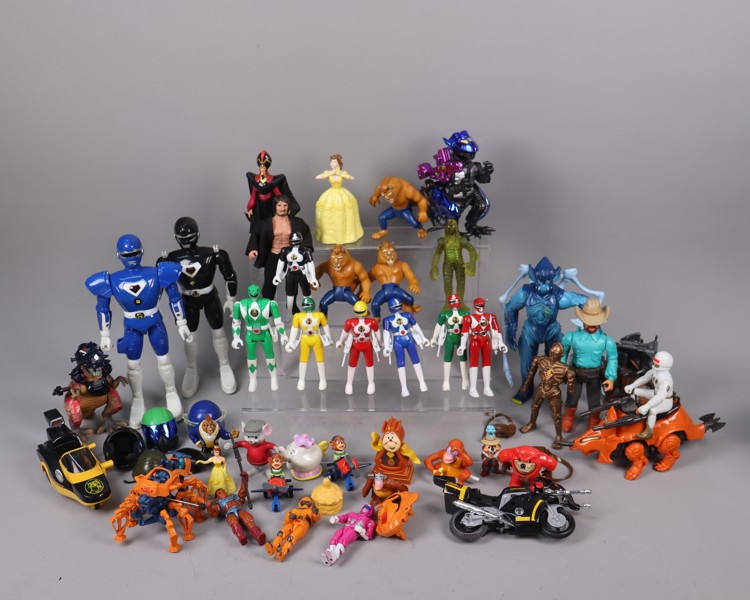 Action figurer, Power Rangers, Disney Aladdin mm