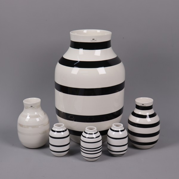 Reckweg & Nordentoft, Kähler, "Omaggio", vaser i keramik, 6st_53049a_8dc973b0e0500b8_lg.jpeg
