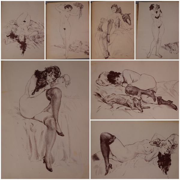 Joseph Ortloff (1891-1956), "Weiber und Tiere" litografier, 1917, 10st_53089a_8dc983acc1d3789_lg.jpeg