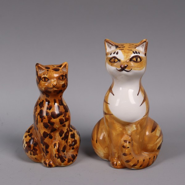 Rosa Ljung, Torekov, figuriner, katter i keramik, 2st_53302a_8dc9d8106d80bcd_lg.jpeg