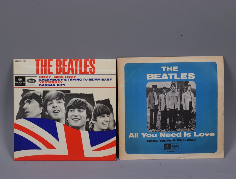 The Beatles, singlar, Geos 237 Dizzy Miss Lizzy och R5620 All you need is love