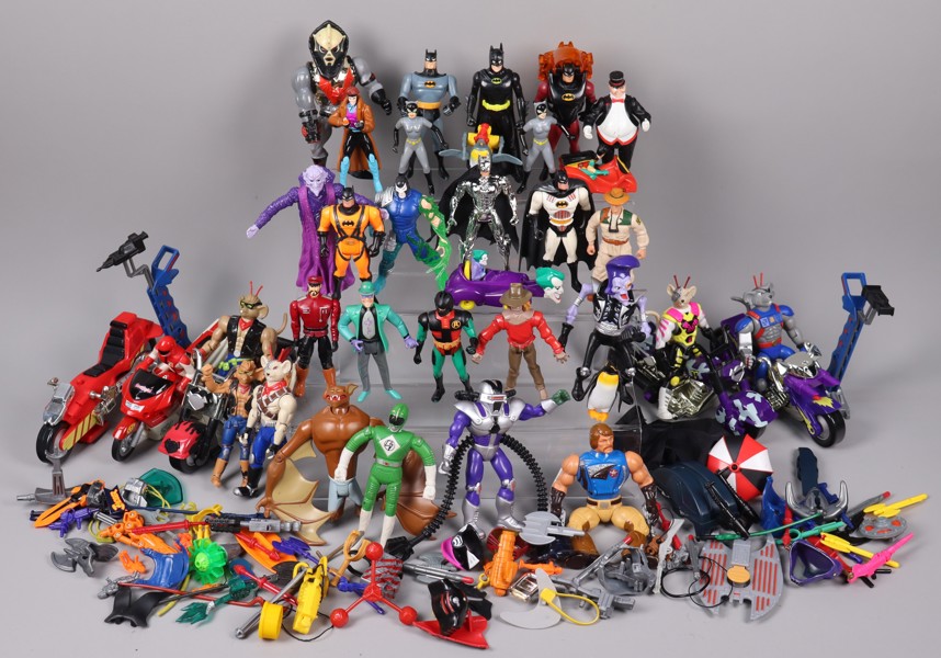 Actionfigurer, Batman, Biker Mice, mm