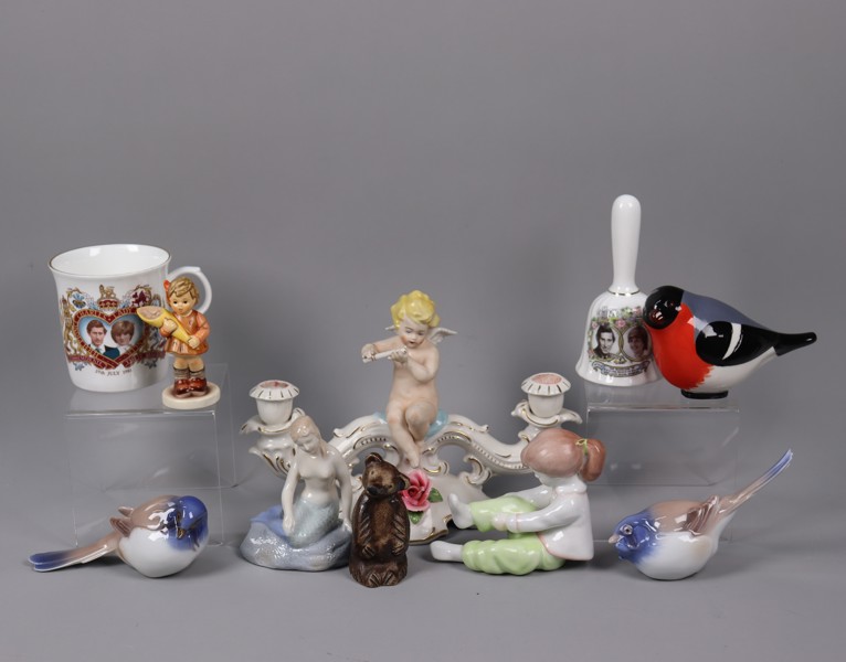 Figuriner mm, Charles & Diana, Hummel, Bing & Gröndahl mm, 10 delar_53826a_8dcac75484de218_lg.jpeg