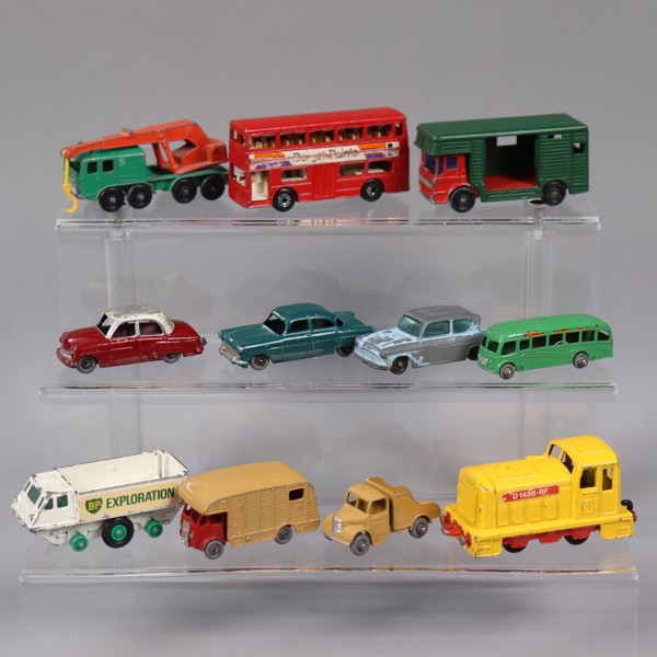 Lesney, Matchbox, leksaksbilar, 11st