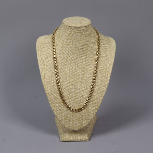 Collier/halsband, Bismarcklänk, 18k guld