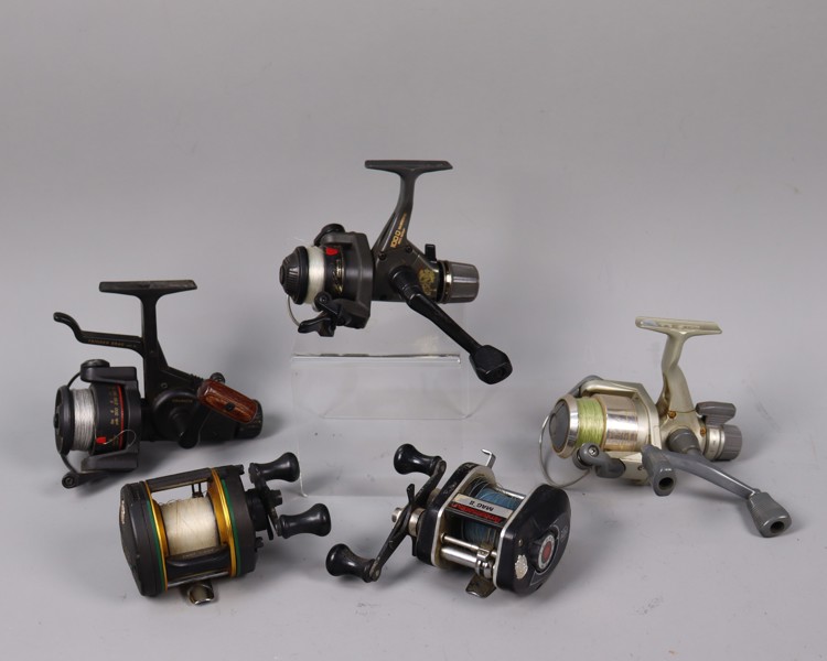 Fiskerullar, ABU Ambassadeur 5600 Plus, Mag II, Shimano,  Mitchell, 5st