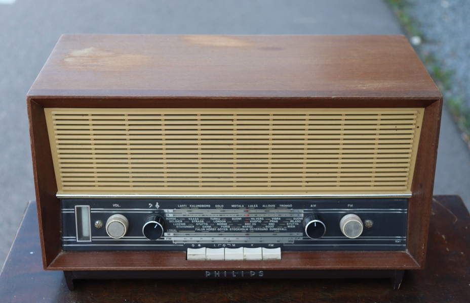 Philips Radio typ B3S 42 A, 1940/50-tal