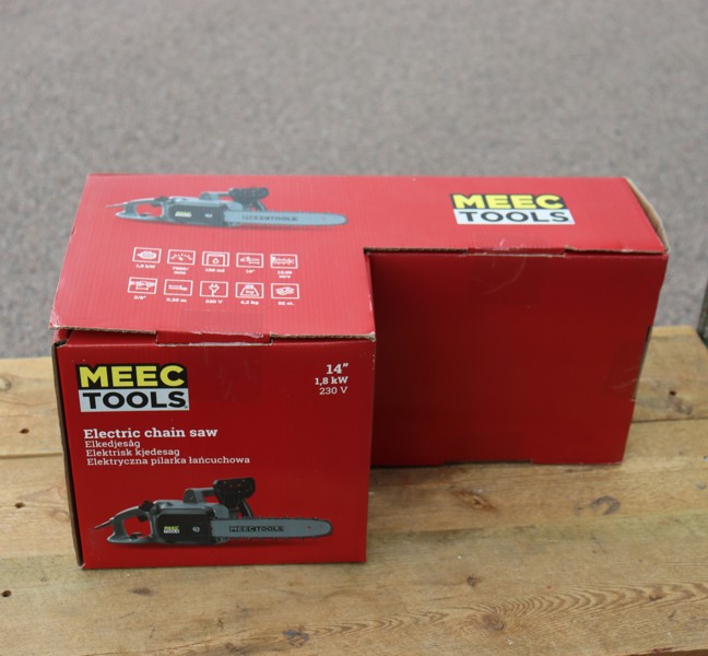 Meec Tools, elektrisk motorsåg