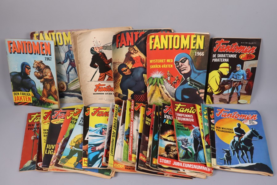 Fantomen, diverse tidningar 1955-1970