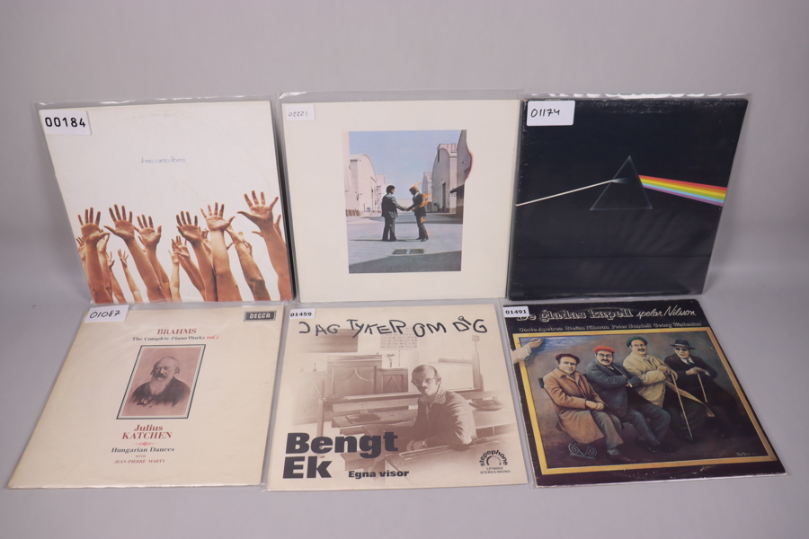 Diverse vinyl/LP-skivor, 81st, Pink Floyd, Kieth Jarrett, Sumbingar mm