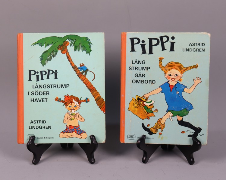 Astrid Lindgren, Pippi Långstrump i Söderhavet samt Pippi Långstrump går ombord