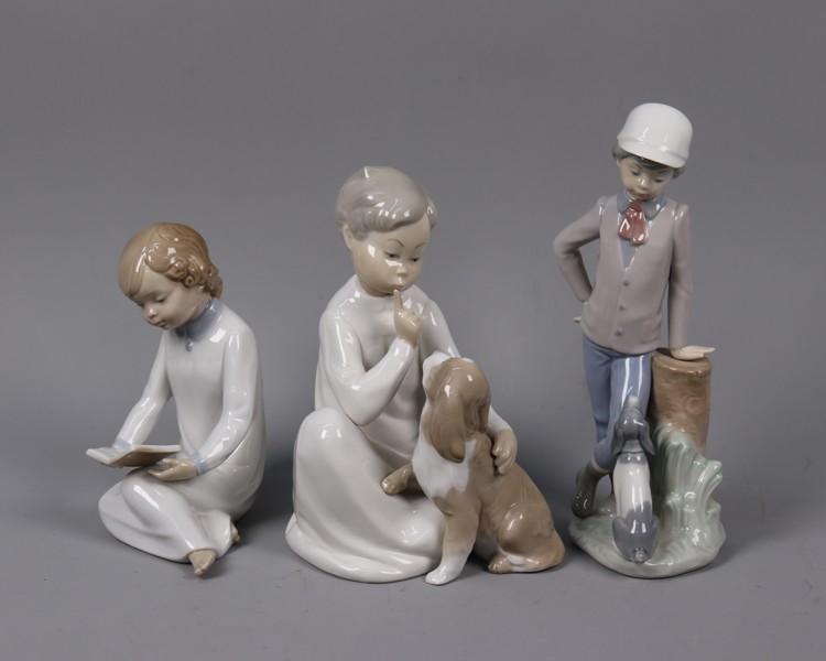 Lladro, Nao mm, figuriner, 3st