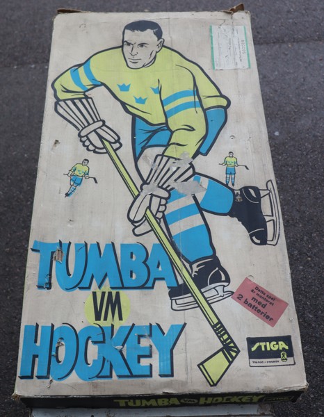 Stiga, Tumba VM Hockey, 1950/60-tal