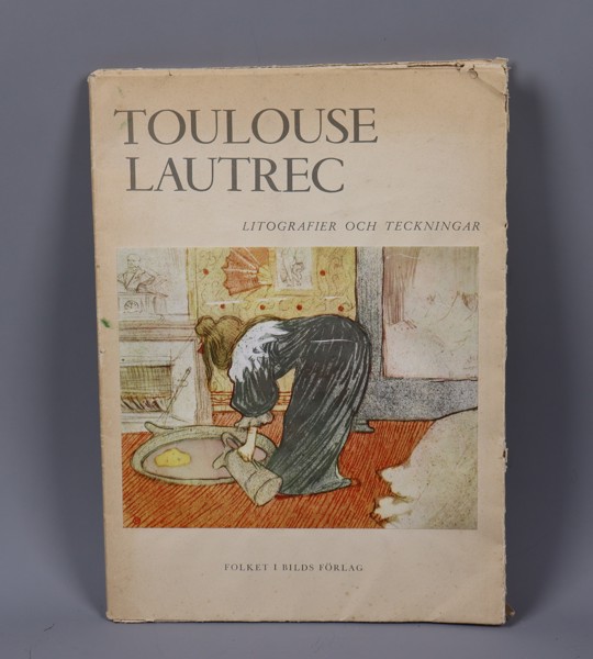 Toulouse Lautrec, litografier och teckningar, tryck, 10st