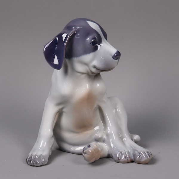 Erik Nielsen, Royal Copenhagen, figurin 051, "Pointer puppy"