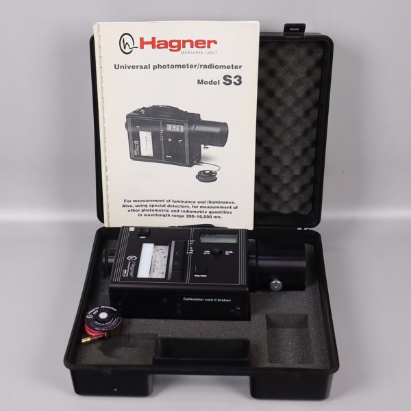 Hagner Universal photometer/radiometer, model S3