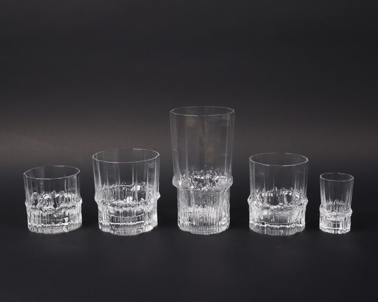 Tapio Wirkkala, Iittala, "Pallas", glasservis, 29 delar